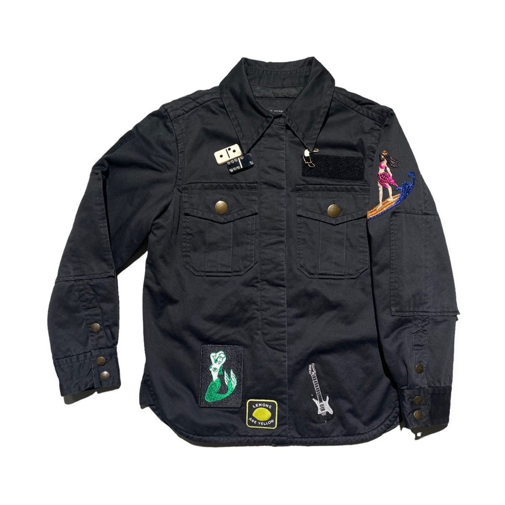 Marc Jacobs Embellished “paradise” trucker jacket